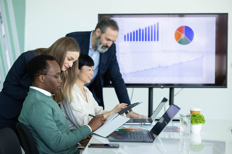 Business team meeting